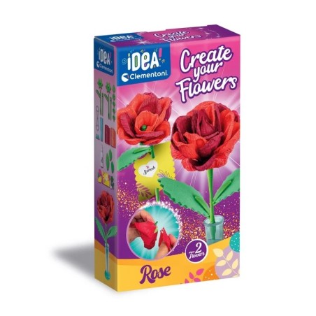 Crea tus flores. Rosas.