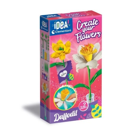 Create your flowers. Daffodil.