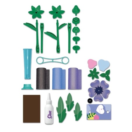 Crea tus flores. Anémona silvestre.