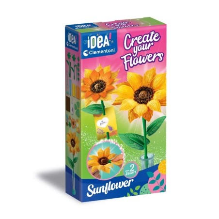 Crea tus flores. Girasol silvestre.
