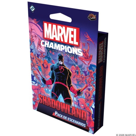 juego de cartas cooperativo marvel champions shadowlands pack de escenario - comprar