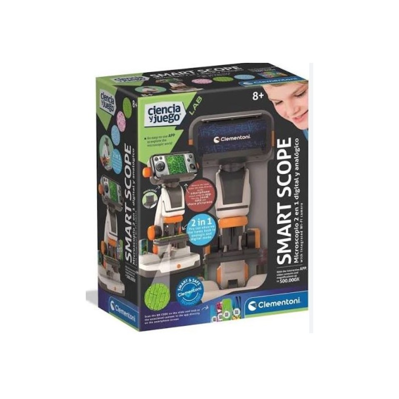 Microscopio smart AI. Microscopio smart AI.