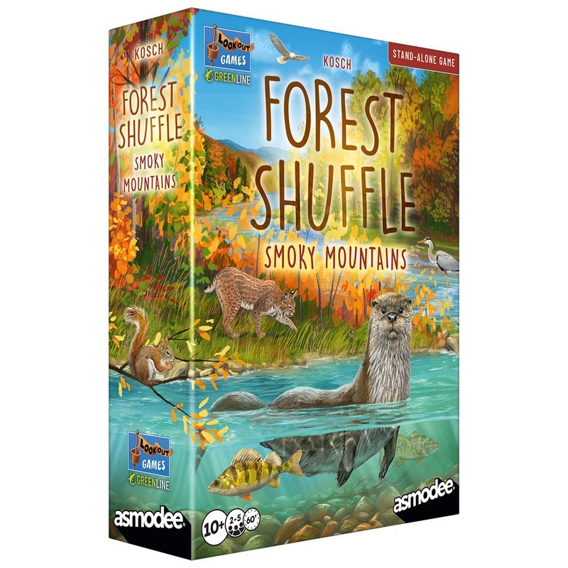 Juego de cartas forest shuffle smoky mountains de lookout games - comprar en el taller del modelista
