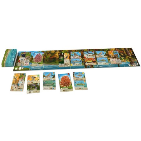 Juego de cartas forest shuffle smoky mountains de lookout games - comprar en el taller del modelista