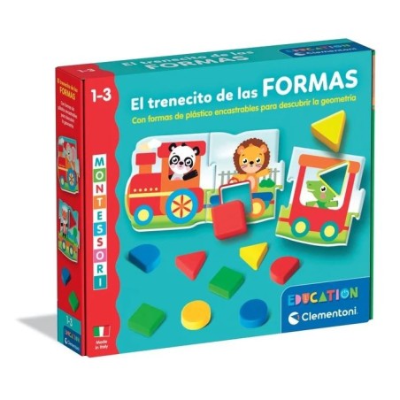 Montessori - El tren de las formas.