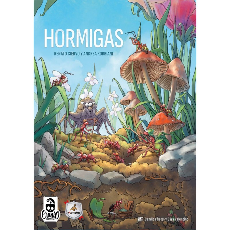juego de mesa estrategico hormigas de maldito games - comprar en el taller del modelista.