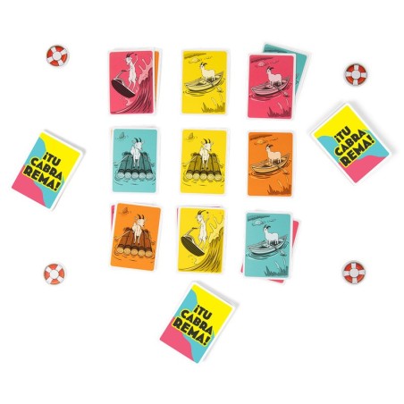 Row Your Goat Family Card Game by Exploding Kittens – Buy at El Taller del Modelista