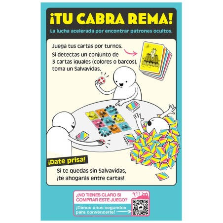 juego de cartas familiar tu cabra rema de exploding kittens - comprar en el taller del modelista