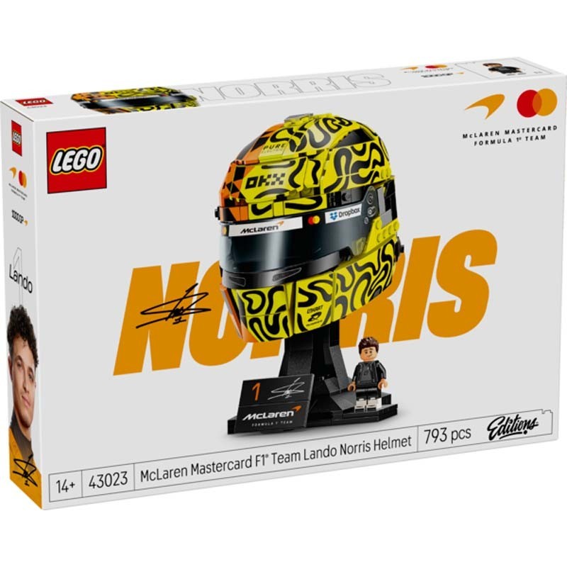 McLaren Mastercard F1: Team Lando Norris Helmet.