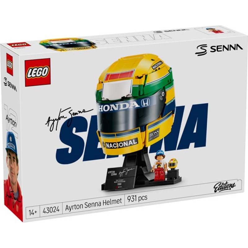 Casco de Ayrton Senna.