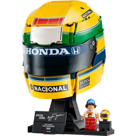 Casco de Ayrton Senna.