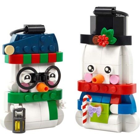 Snowman ornaments.