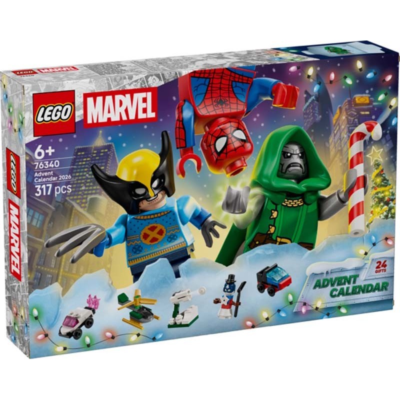 LEGO Marvel: Calendario de Adviento 2026. LEGO Marvel: Calendario de Adviento 2026.