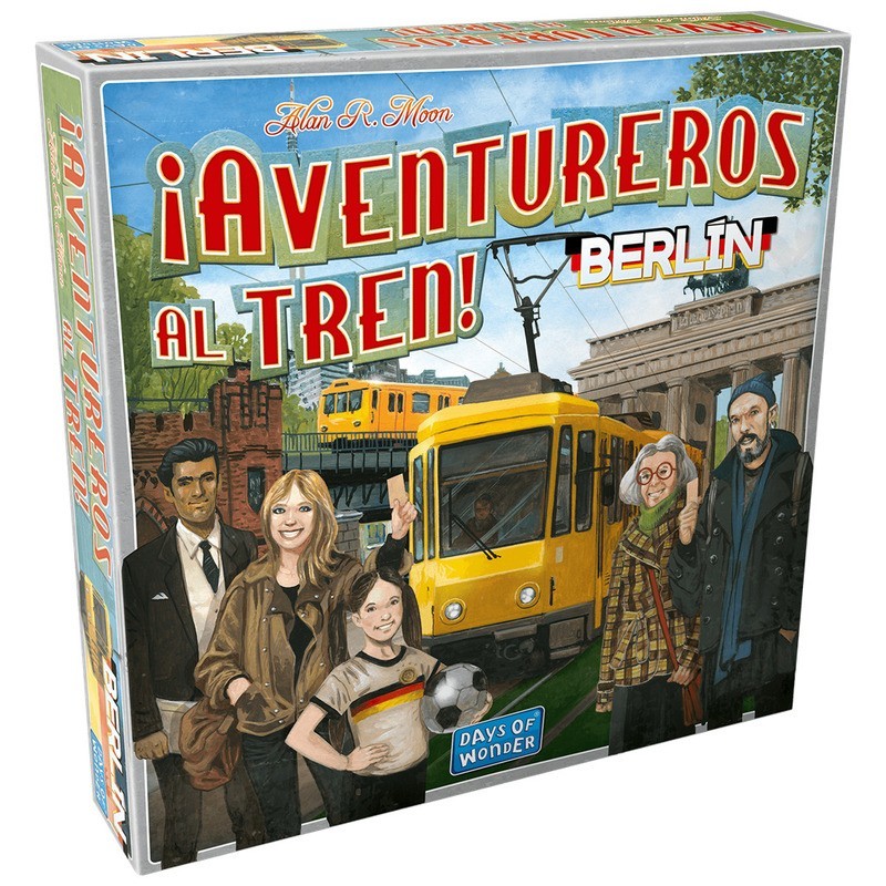 juego de estrategia y rutas aventureros al tren berlin de days of wonder - comprar en el taller del modelista