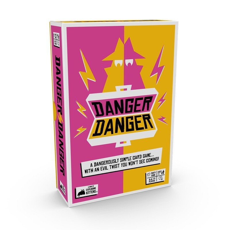 juego de cartas rápido danger danger de exploding kittens - comprar en el taller del modelista