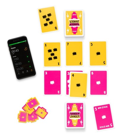 juego de cartas rápido danger danger de exploding kittens - comprar en el taller del modelista