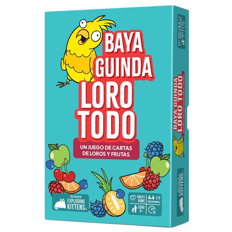 Berry Cherry Parrot Punch observation and memory card game by Exploding Kittens - buy at El Taller del Modelista Berry Cherry Parrot Punch observation and memory card game by Exploding Kittens - buy at El Taller del Modelista