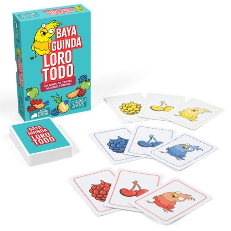 Berry Cherry Parrot Punch observation and memory card game by Exploding Kittens - buy at El Taller del Modelista
