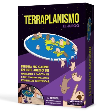 juego de habilidad y equilibrio terraplanismo de exploding kittens - comprar en el taller del modelista