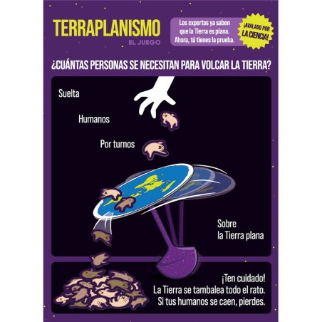 juego de habilidad y equilibrio terraplanismo de exploding kittens - comprar en el taller del modelista