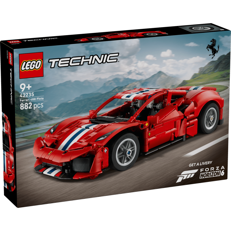 Coche Ferrari 488 Pista |Caja Rota. Coche Ferrari 488 Pista |Caja Rota.