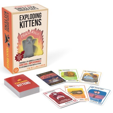 Exploding Kittens: Rage Mode Card Game by Exploding Kittens & Asmodee - buy at El Taller del Modelista
