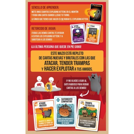 Exploding Kittens: Rage Mode Card Game by Exploding Kittens & Asmodee - buy at El Taller del Modelista