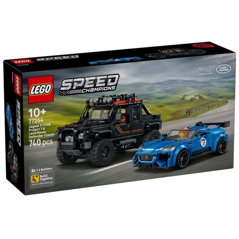 Jaguar Project 7 y Land Rover Defender.