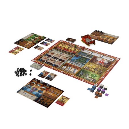 juego familiar de colocación de trabajadores el taller de papa noel de devir - comprar en el taller del modelista