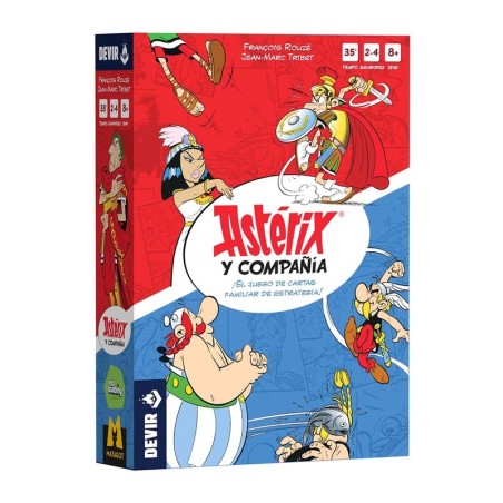 Juego de cartas y combates Asterix y compañia de devir - comprar en el taller del modelista