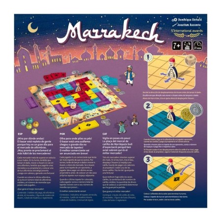 juego de colocación de losetas marrakech de devir - comprar en el taller del modelista