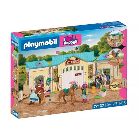 Tienda de equitación de Playmobil.
