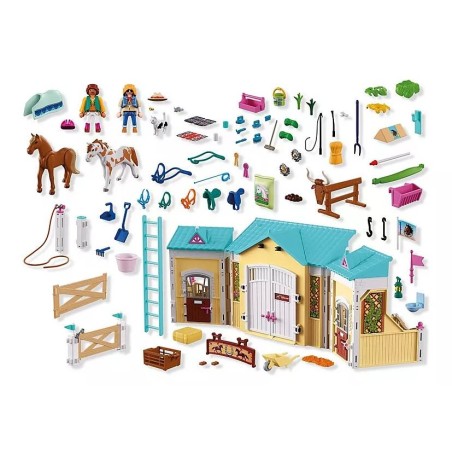 Tienda de equitación de Playmobil.