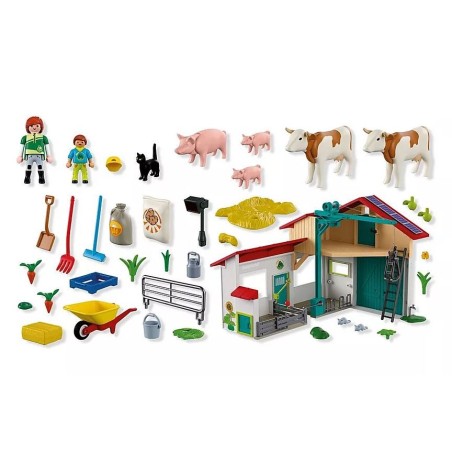 Granja de Playmobil.