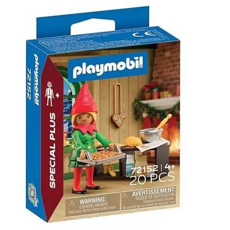 Christmas Elf with Cookies.