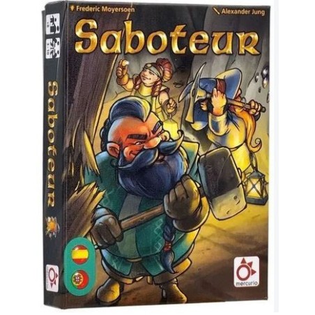 Saboteur Juego de Mesa Roles Ocultos y Faroleo | Mercurio