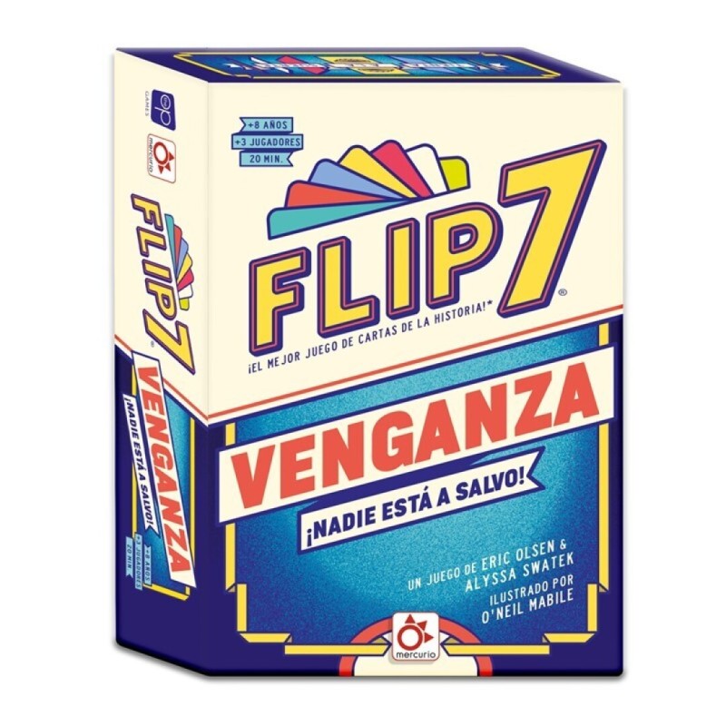 Flip 7. Venganza. Flip 7. Venganza.