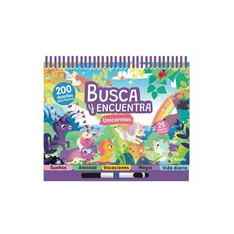Busca y encuentra de unicornios.