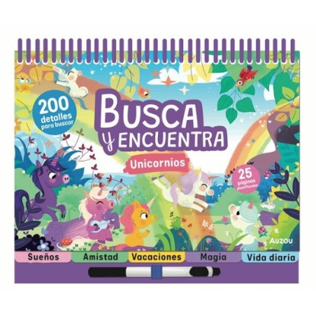 Busca y encuentra de unicornios.