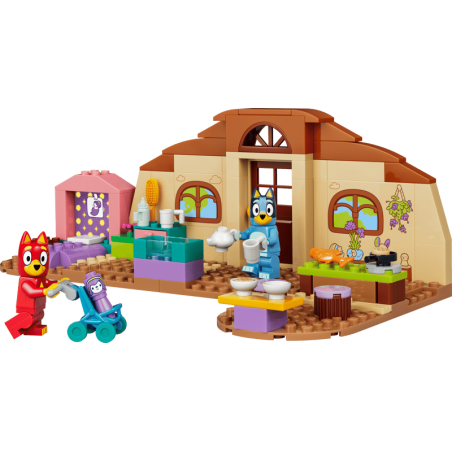 Escuela con Rusty y Bluey.
