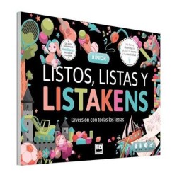 Juego de palabras Listos, listas y listakens junior.