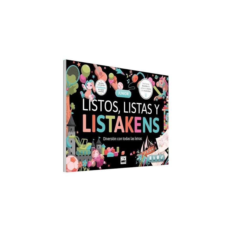 Juego de palabras Listos, listas y listakens junior. Juego de palabras Listos, listas y listakens junior.