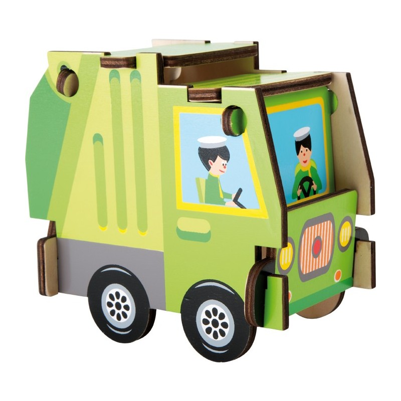 Garbage truck. LEGLER 5876