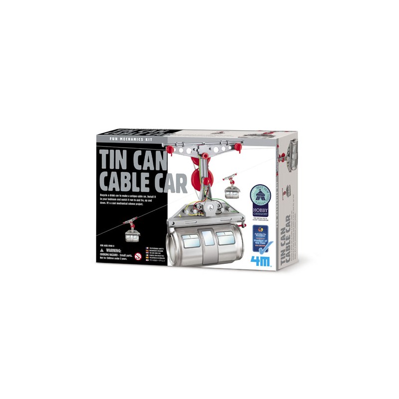 Tin can cable car. 4M 00-03358