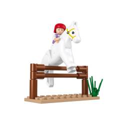 Jumping horse. SLUBAN B0517