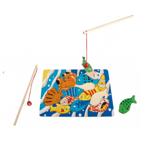 Jigsaw Puzzle "Fishing". LEGLER 8185