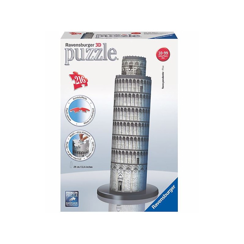 Torre de Pisa 3D. RAVENSBURGER 125579