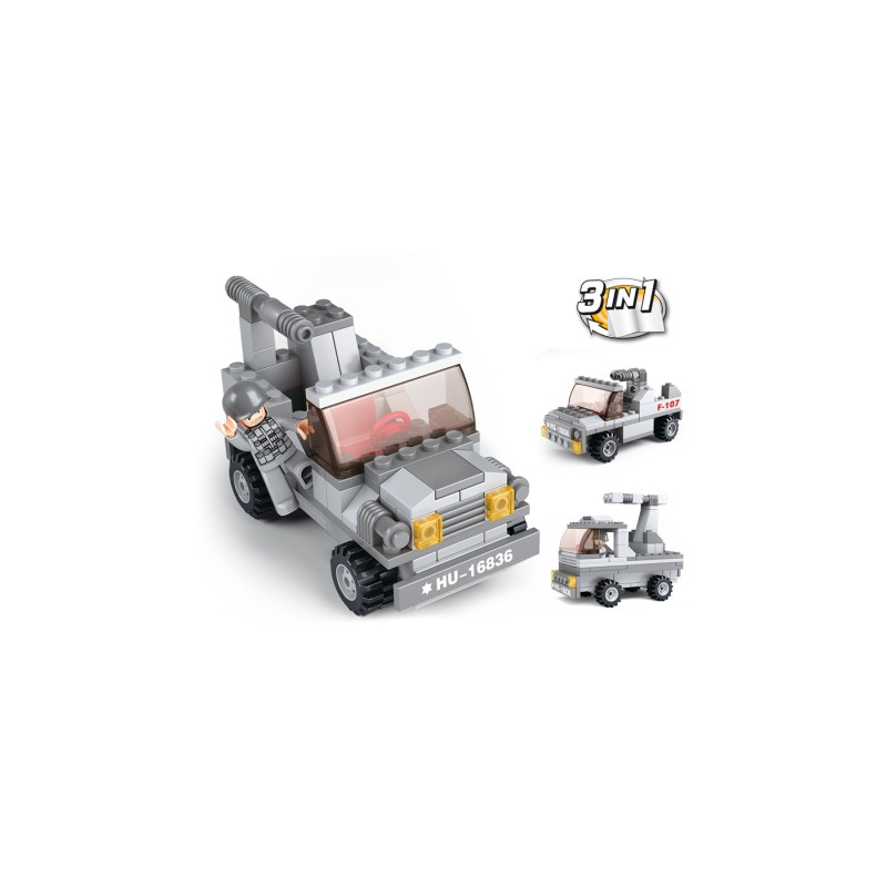 Rocket launcher 3-in-1. SLUBAN B0537C