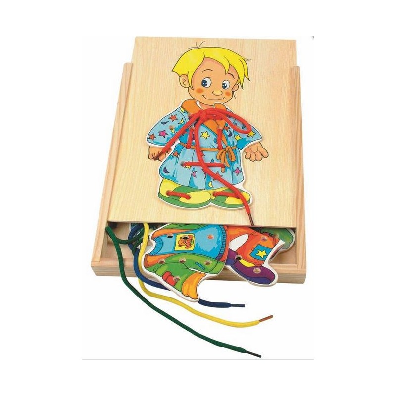 Niño para enhebrar. WOODYLAND 90018