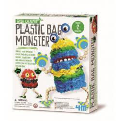 Plastic bag monster. 4M 00-04580